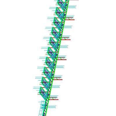 Pre-zone and conveyor platform