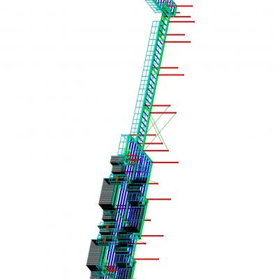 Pre-zone and conveyor platform
